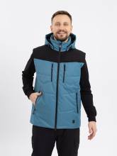 Жилет "Кубидат" (бирюзовый/черный)