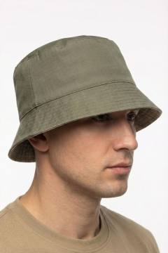 Панама двухсторонняя (светлый камуфляж/хаки)