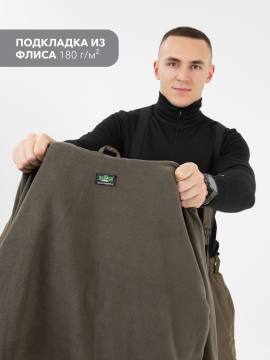 Костюм "Горка" на флисе ("комбинация олива")