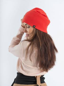 Шапка флисовая "Тундра" (коралловый)