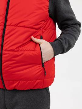 Жилет двухсторонний "Архыз" (черный/красный) 