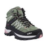 Ботинки женские CMP "RIGEL MID WMN TREKKING SHOES WP" 3Q12946 24ER (зеленый)