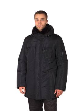 Куртка утепленная "Дозор" (мембрана, черный)