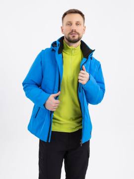 Куртка-анорак флисовая (лайм)