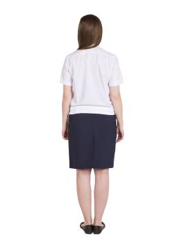 Рубашка форменная женская с коротким рукавом (белый)