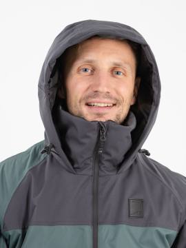 Комбинезон утепленный "Енисей" проклеен. (морская волна/серый)