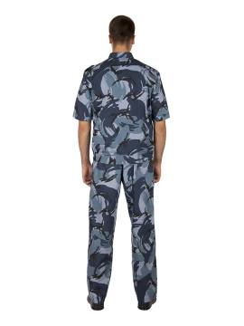 Костюм летний "Полигон" (синий камуфляж "кукла")