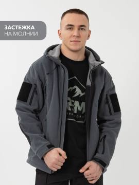 Куртка "Штурм" (т.серый/св.серый)