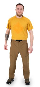 Костюм мужской Softshell на трикотаже PAYER "Вест" (горчичный/хаки)