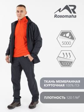 Костюм ветрозащитный "Борей" проклеен. (темно-синий)