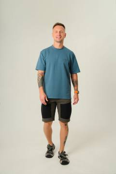 Шорты летние Softshell "Магул" (оливковый/черный)