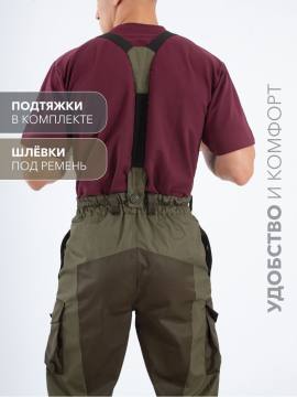 Костюм летний "Горка" (рип-стоп смесовая, хаки)