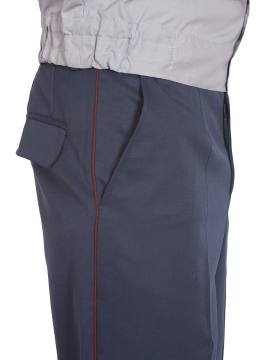 Брюки для сотрудников ФСИН РФ полушерстяные (серо-синий)