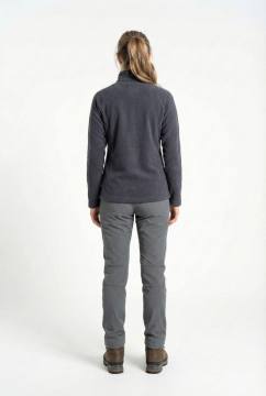 Куртка флисовая женская "Катунь" (темно-серый)