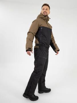 Комбинезон "Домбай" (хаки/черный)