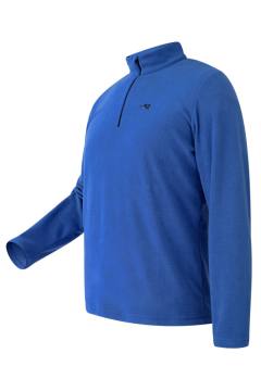 Куртка-анорак флисовая (ярко-синий)