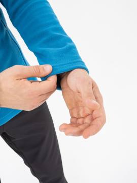 Куртка-анорак флисовая "Аргут" (морская волна)