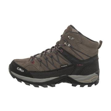 Ботинки мужские демисезонные CMP "RIGEL MID TREKKING SHOES WP" 3Q12947 02PD (т. коричневый)
