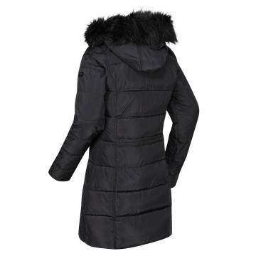 Куртка женская утепленная Regatta "Della" (Black, 800) RWN191