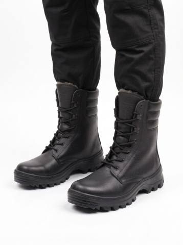 Ботинки зимние "Corporal wool" 0800 с выс. берцами (шерсть)