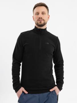 Куртка-анорак флисовая (черный)