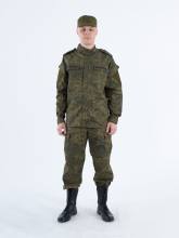 Костюм летний полевой ВКБО (рип-стоп, зеленый камуфляж "цифра")
