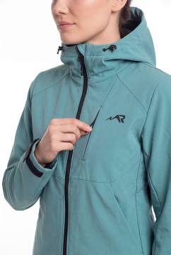 Куртка женская Softshell "Береть" (бирюзовый)