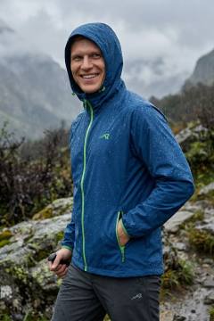 Куртка ветрозащитная "Бора" (синий)