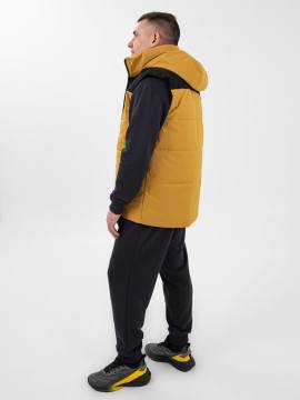 Жилет "Кубидат" (горчица/черный)