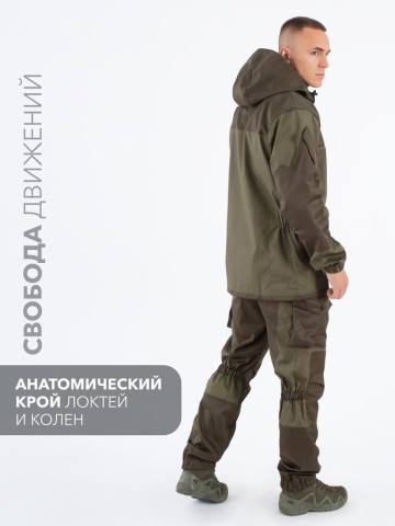 Костюм летний "Горка" (рип-стоп смесовая, хаки)