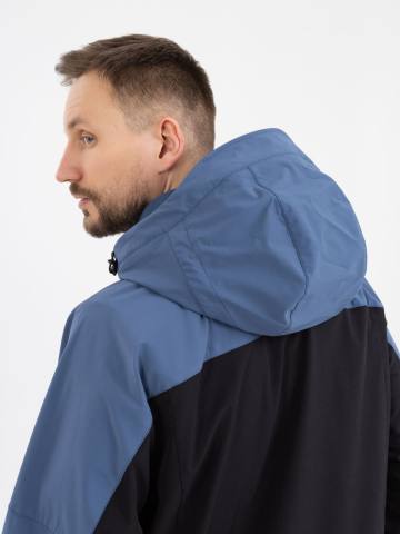 Куртка летняя Softshell "Удокан" (синий/черный)