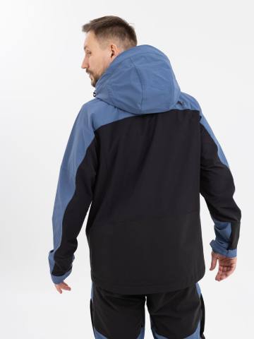Куртка летняя Softshell "Удокан" (синий/черный)