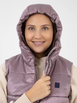 Жилет женский утепленный "Нева"(сиреневый)