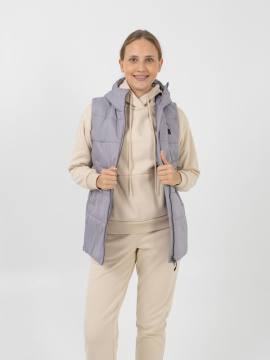 Жилет женский утепленный "Нева" (серый)