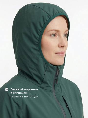 Куртка летняя женская Softshell "Лена" (морская волна)
