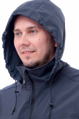 Костюм летний Softshell "Путешественник" (серо-синий)