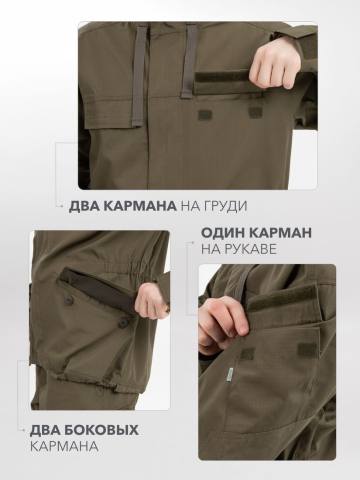 Куртка летняя "Тактика" (хаки)