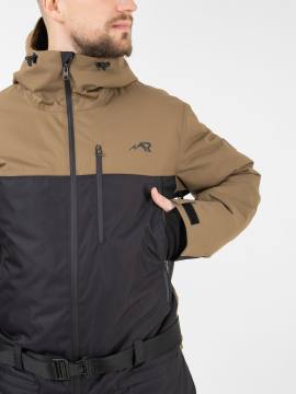 Комбинезон "Домбай" (хаки/черный)