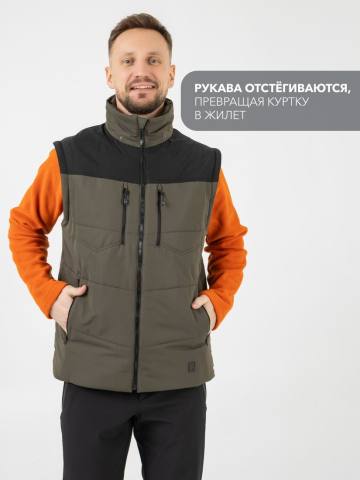 Куртка "Кальжир" (хаки/черный)