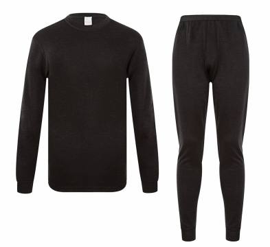 Комплект термобелья мужской "Сибирь" Б (черный)