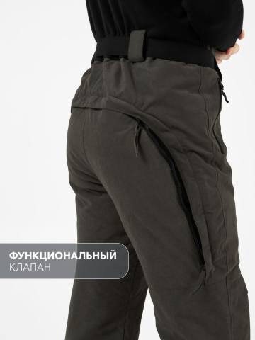 Костюм утепленный "Егерь" (темный хаки, с сумкой)