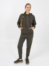 Костюм женский из футера "Игарка" (милитари)