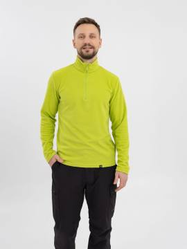 Куртка-анорак флисовая (лайм)