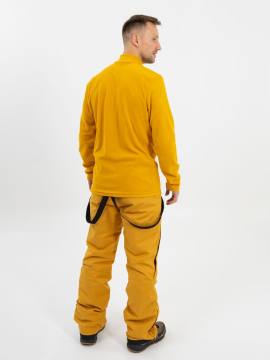 Куртка-анорак флисовая (горчица)