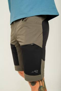 Шорты летние Softshell "Магул" (оливковый/черный)