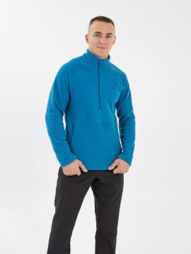 Куртка-анорак флисовая "Аргут" (морская волна)