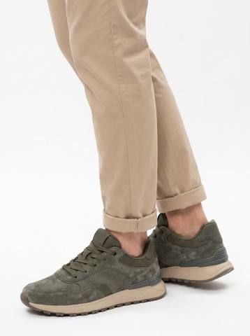 Кроссовки мужские STROBBS C3847-19 (хаки)