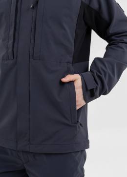 Куртка летняя Softshell "Эльбрус" (серо-синий)