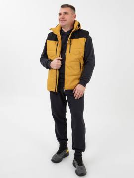 Жилет "Кубидат" (горчица/черный)