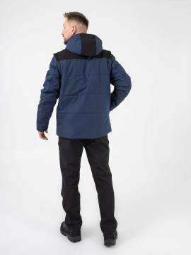 Куртка демисезонная "Кальжир" (синий меланж)